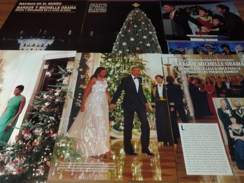 (aa045) Michelle Obama * Recortes Revistas Clippings