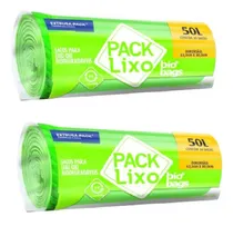 Comprar Kit 2 Saco Lixo Biodegradáveis 50l 60 Sacos Biobags 63x810cm