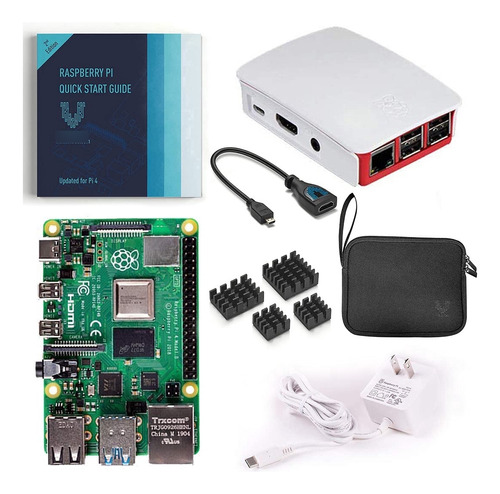 Vilro Raspberry Pi 4 Kit Basico Iniciacion Estuche Oficial