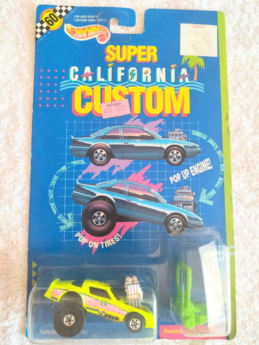 Pontiac, Super California Custom, Hot Wheels, Muy Raro, 1990