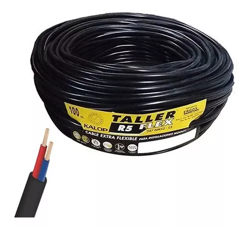 Alargue Prolongador 5 Metros Cable 3x1 C/ Ficha Tipo Richi