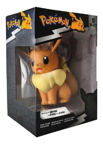 Boneco Vinil Figura Pokemon Select Eevee Sunny 2655