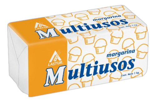 Margarina Lastur Multiusos 5 Kg Para Panadería Repostería