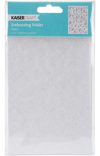 Embossing Folder Carpeta Para Realzar Stars