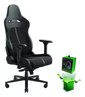 Silla Gamer Razer Enki X Lumbar Curve Black/green