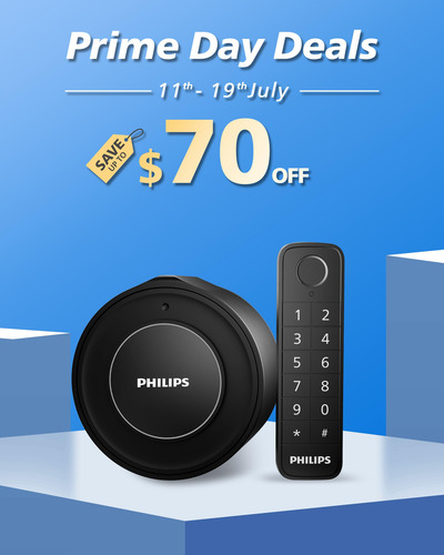 Smart Lock Philips Wi-fi Com Teclado, Entrada De Impressão D