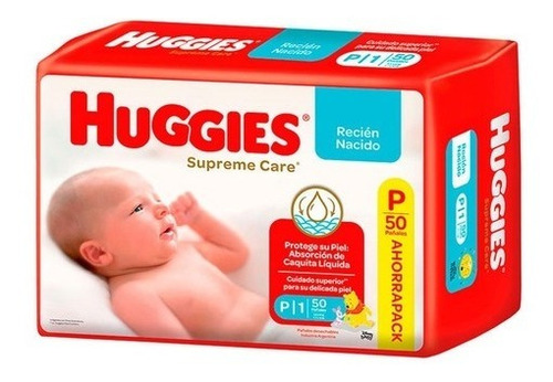 100 Pañales Huggies Natural Care Pequeño Promopack - Arenita