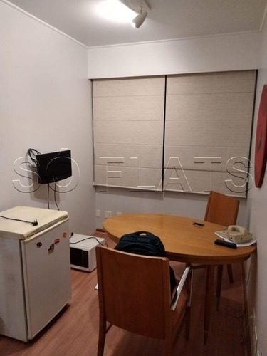 Imagem 5 de 15 de Flat Lindo Em Moema, Conheça E Alugue Hoje Já. Slaviero Moema. - Sf31642