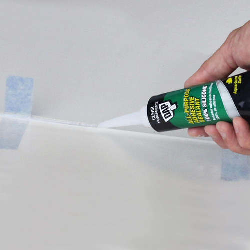 Adhesivo Sellador Multiuso Para Acuarios Y Cristal Dap 82ml