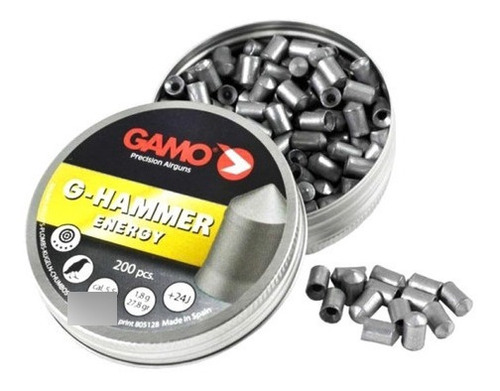 Balines Gamo G Hammer Balas 5.5mm Pistola Aire Co2 200u