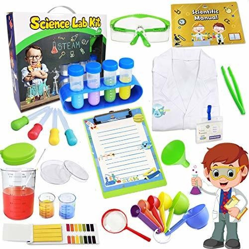  Kit De Lab Ciencia Para Niños Exploración Educativo Tm