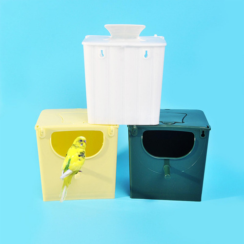 Caja De Reproducción De Aves Amarillo