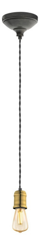 Eglo Yorth Lámpara Colgante Cod.32537 Color Negro