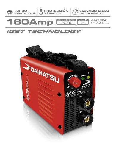 Soldadora Inverter Por Electrodos - 160 A Mini
