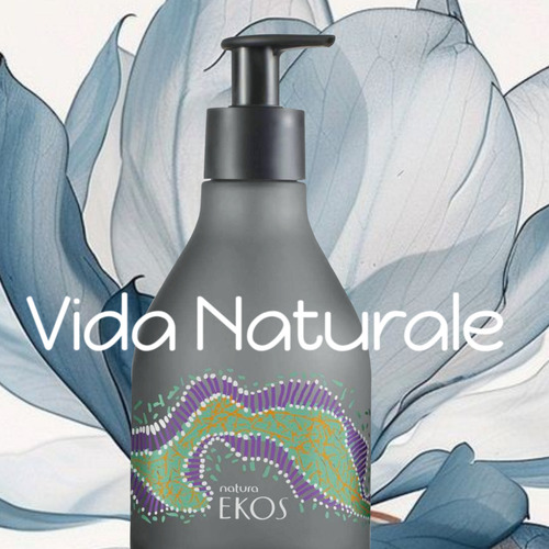 Jabonera Natura Ekos Frasco De Vidrio