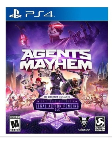 Agents Of Mayhem Ps4 Nuevo Fisico Sellado. Envio Gratis!.