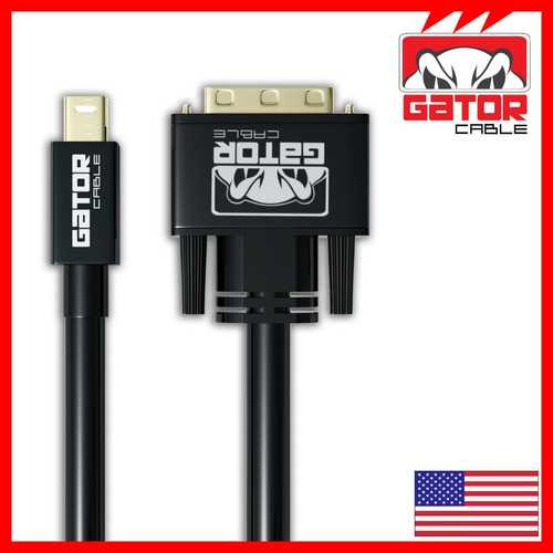 Imagen 2 de 4 de Mini Displayport Dp A Dvi-d Cable