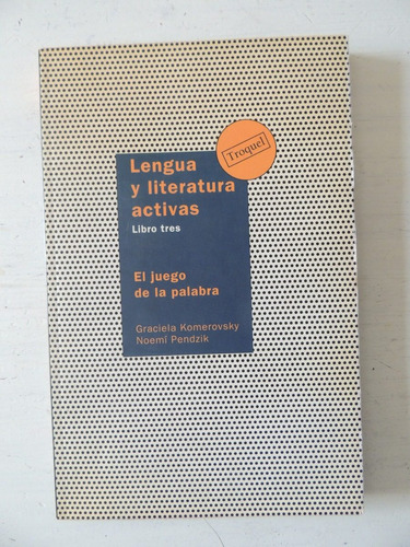 Lengua Y Literatura Activas Komerovsky Pendzik