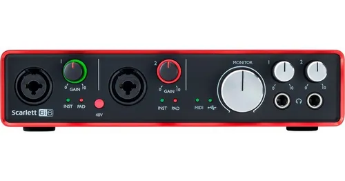 Focusrite Scarlett 6i6 2 Gen Interface Usb Grabacion Oferta