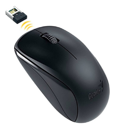 Mouse Inalambrico Genius Nx-7000 Wireless Negro 1200dpi