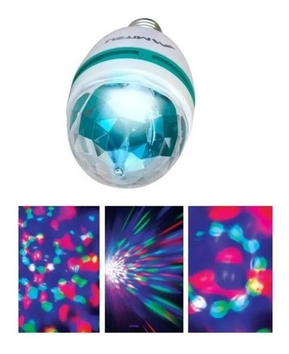 Foco Esfera Led Giratorio Msl-9008 Color De La Luz Multicolo