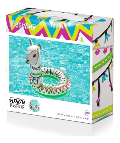 Salvavidas Aro Flotador Llama Inflable Bestway Art 36158