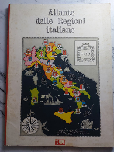 Antiguo Atlas Regiones Italianas. Tempo. Ian1470