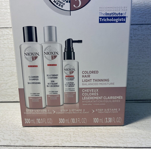 Kit De Tratamiento Capilar Nioxin System 3
