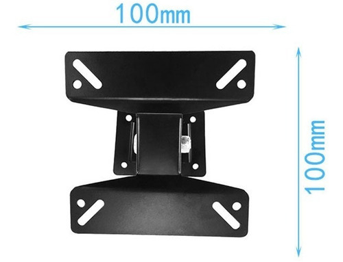 Soporte Pantalla Tv Pared Vesa 14 A 24 Pulgadas 180 Grados Negro