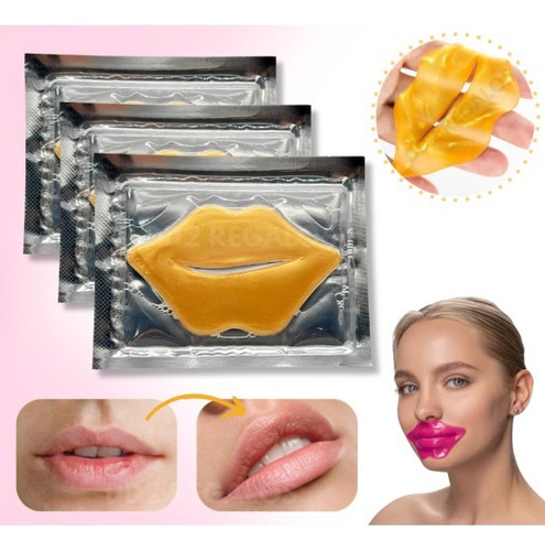 Mascarillas Boca Labios Gold Luminosidad Humecantes