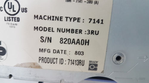 Servidor Ibm System Server X3850 4 Proc. Dual Core 40gb M/p
