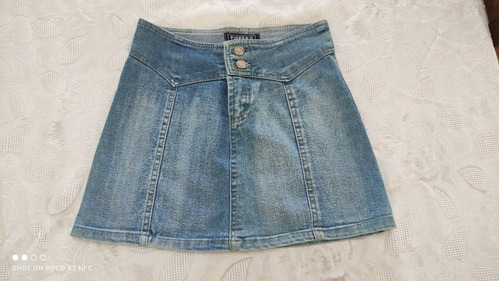 Mini Falda De Jeans 