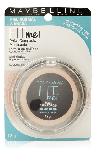 Maybelline Maquillaje En Polvo Fit Me Matte & Poreless Powde