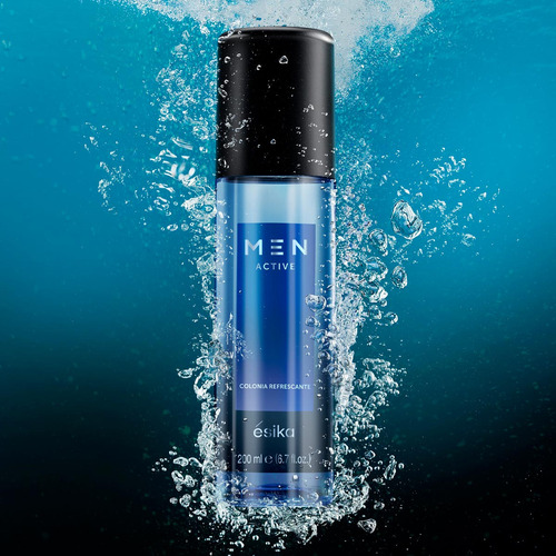 Men Active Colonia Refrescante Para Hombre Ésika 200ml