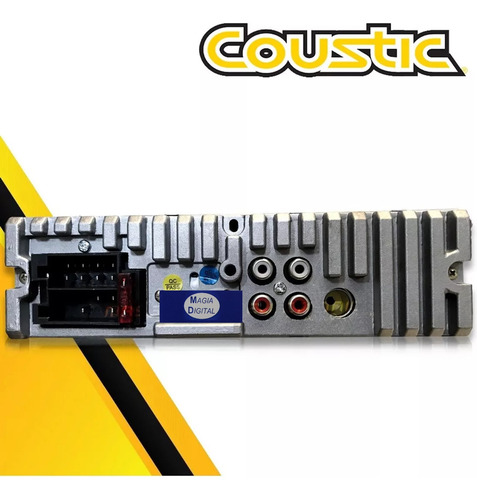 Autoestereo Bluetooth Con Bocinas Coustic Co-pk300 Usb Aux