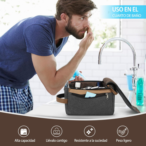 Neceser Hombre Maquillaje Neceser De Viaje Impermeable