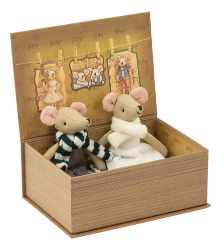 Levlovs Mouse In A Box Mommy And Daddy Mouse En Álbum Foto.