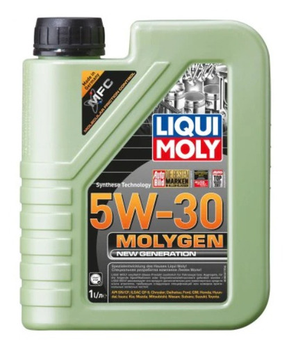 Aceite para motor Liqui Moly sintético 5W-30 para autos, pickups & suv de 1 unidad x 1L