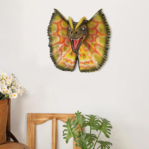 Estatuilla De Cabeza De Animal, Arte 3d, Estatua De Pared De