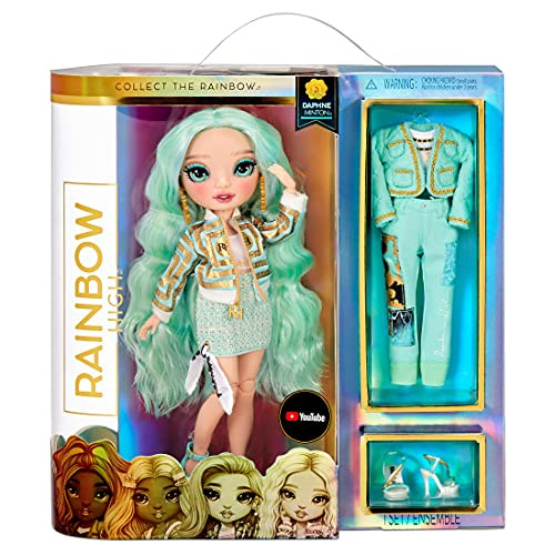 Rainbow High Series 3 Daphne Minton Fashion Doll Mint (verde