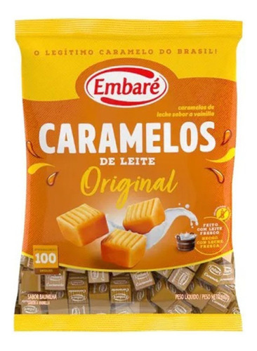 Golosinas Caramelos Embare 100 Unidades!! 660 Gramos!!