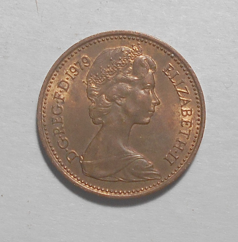 Gran Bretaña 1 New Penny 1979 - Km#915