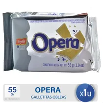 Comprar Obleas Opera Rellenas Sabor Naranja Bagley - Mejor Precio