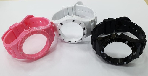3 Pulseiras Relógio Champion Cp30119x E Outros