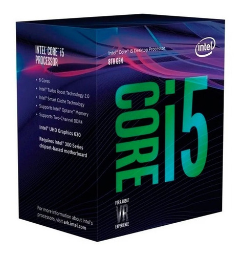 Procesador Intel Core I5 8400 S. 1151 - Box Belgrano