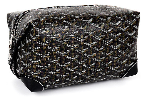 Elegante Neceser Organizador De Maquillaje De Lona, Bolsa Po