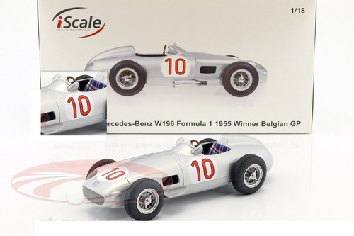 Mercedes Benz W196 # 10 J.m Fangio Campeon 1955 Escala 1/18