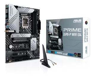 Tarjeta Madre Asus Prime Z690-p Wifi D4 Intel 1700 Ddr4 Atx