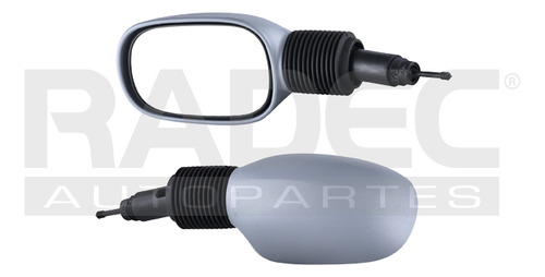 Espejo Ford Ka 2001 - 2008 C/control P/pintar Izq Calidad