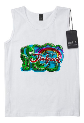 Musculosa Niño Italpark Dibujo Art Logo - Mait4